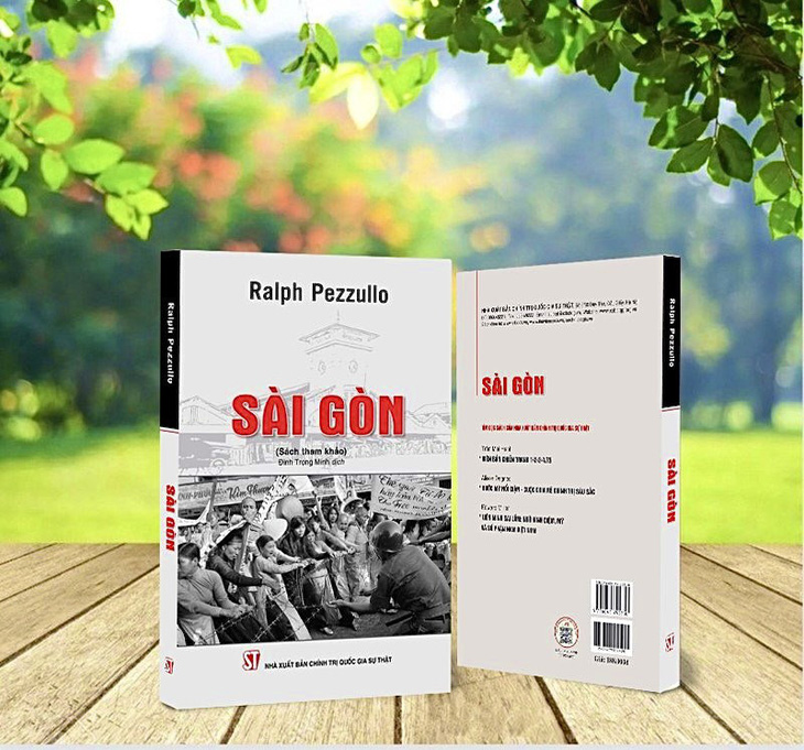 Bìa cuốn sách "Sài Gòn" của Ralph Pezzullo