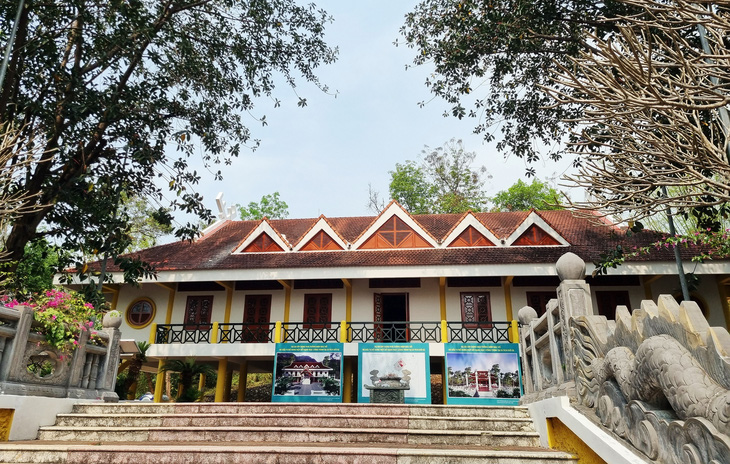 Trung tâm văn hóa CCB Việt Nam hiện nay trên đồi E2 - Ảnh: Ngọc Quang