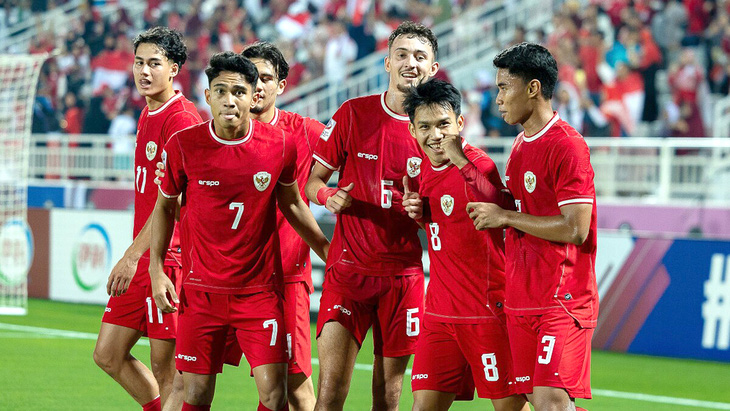 Indonesian youth football is successful with the combination of indigenous stars rising from the school sports model and naturalized players - Photo: AFC