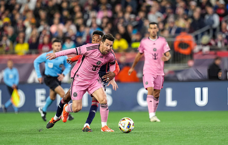 Messi tiếp tục tỏa sáng để đưa Inter Miami bay cao - Ảnh: GETTY