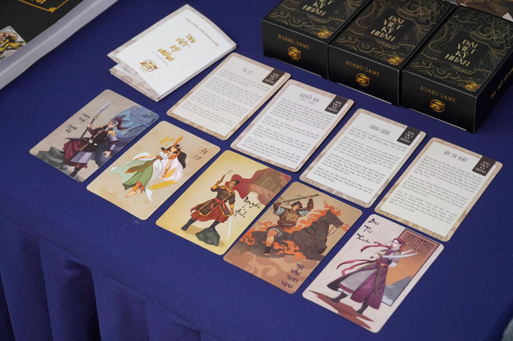 Bộ boardgame lấy cảm hứng từ trò chơi karuta truyền thống của Nhật Bản - Ảnh: NVCC