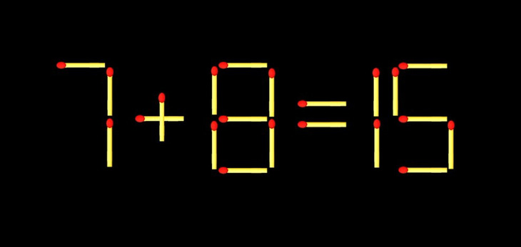 Thử tài IQ: Di chuyển một que diêm để 11+5=6 thành phép tính đúng- Ảnh 4.