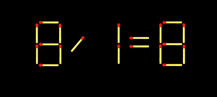 Thử tài IQ: Di chuyển một que diêm để 11+5=6 thành phép tính đúng- Ảnh 6.