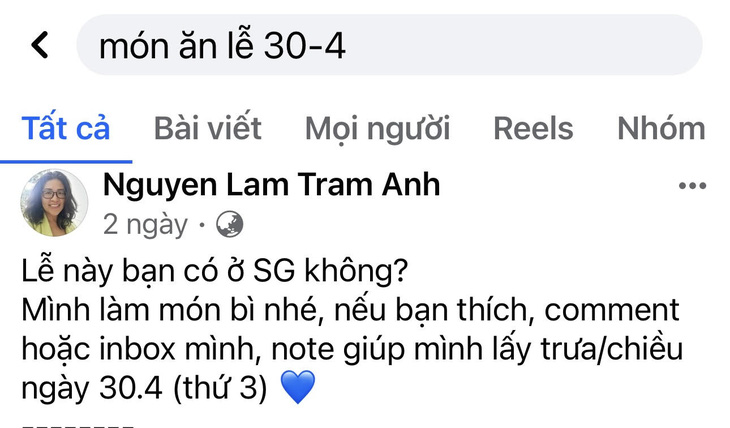 Tận dụng 5 ngày lễ, nhiều người kinh doanh thêm những món ăn- Ảnh chụp màn hình: T.THƯƠNG