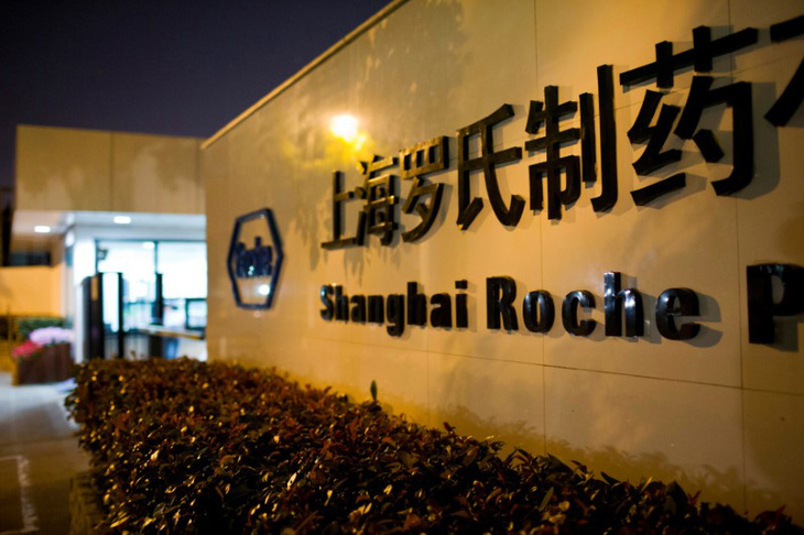 Trụ sở chính Roche Thượng Hải. Ảnh: Reuters