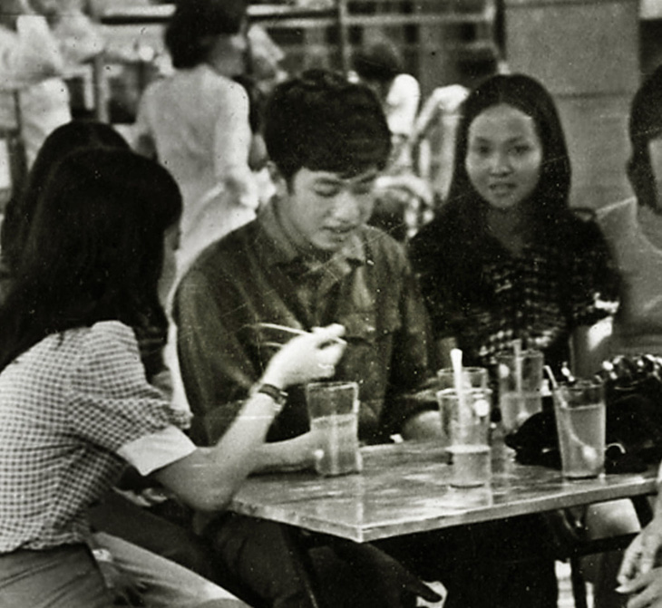 Ông Vương Khánh Luông những ngày ở SàI Gòn năm 1975.