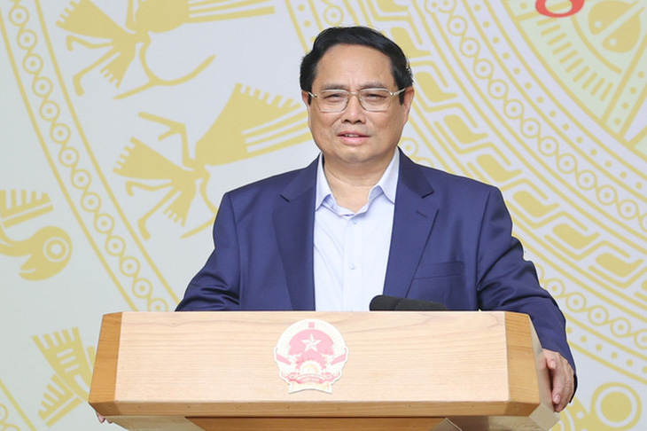 Thủ tướng Phạm Minh Chính nêu ra ba điểm nghẽn trong thực hiện đổi mới giáo dục mầm non - Ảnh: VGP