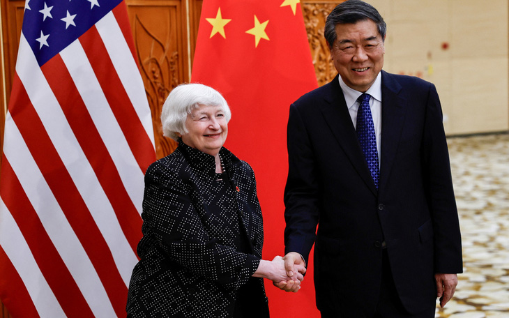 Bộ trưởng Tài chính Mỹ lo ngại Trung Quốc sản xuất dư thừa, ảnh hưởng kinh tế toàn cầu