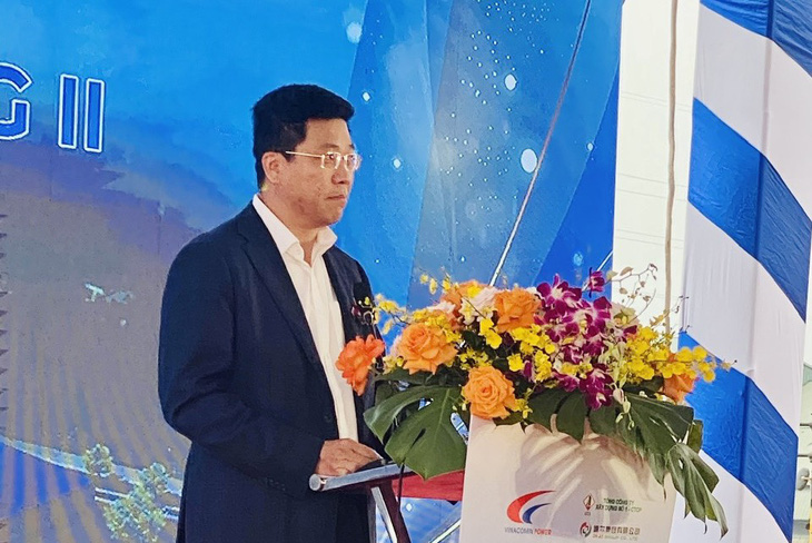 Ông Lê Bảo Anh – Tổng Giám đốc Tổng Công ty Xây dựng Số 1 – CTCP phát biểu tại buổi lễ