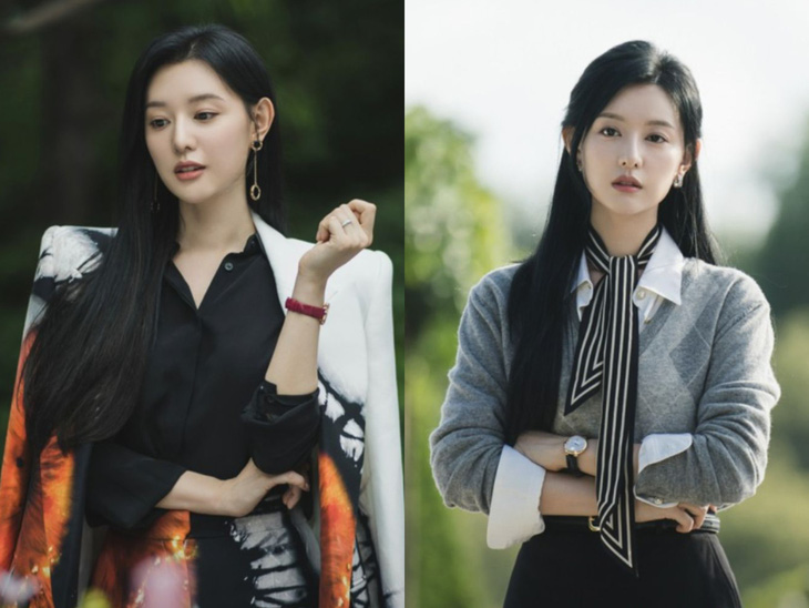 Phong cách thời trang ấn tượng của Kim Ji Won trong phim - Ảnh: tvN