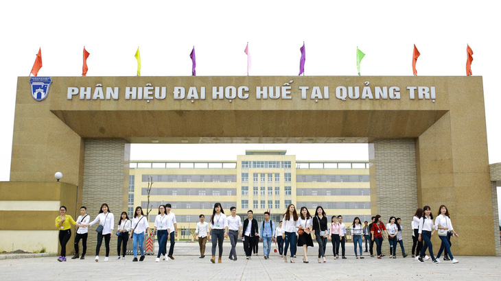Phân hiệu Đại học Huế tại Quảng Trị hiện có quy mô đào tạo cực kỳ thấp - Ảnh: N.T.