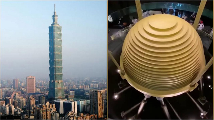 Thiết bị giúp tòa nhà cao hơn 500m ở Đài Loan vững vàng trong động đất- Ảnh 1.