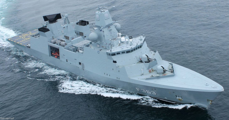 Chiến hạm HDMS Niels Juel của Đan Mạch - Ảnh: seaforces.org