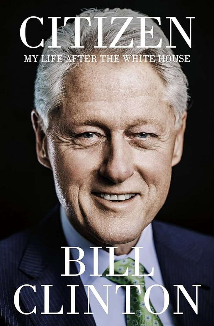 Bìa cuốn hồi ký mới của Bill Clinton