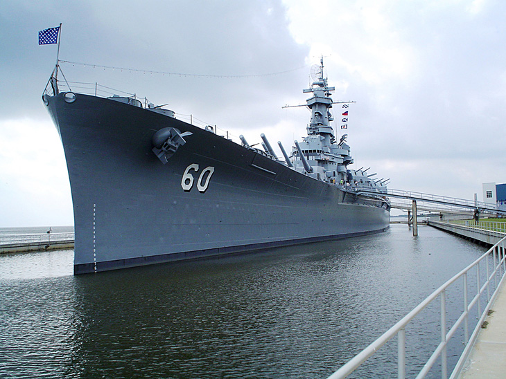 Nơi chiến hạm Alabama trở thành bảo tàng