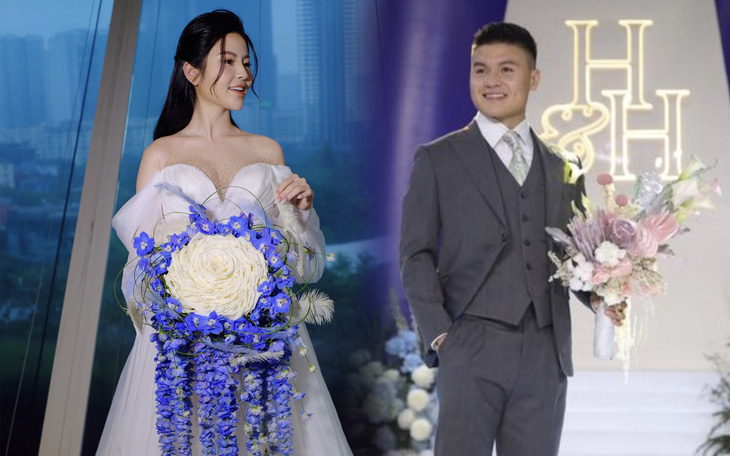 Hoa cưới "khủng" của vợ chồng Quang Hải - Chu Thanh Huyền