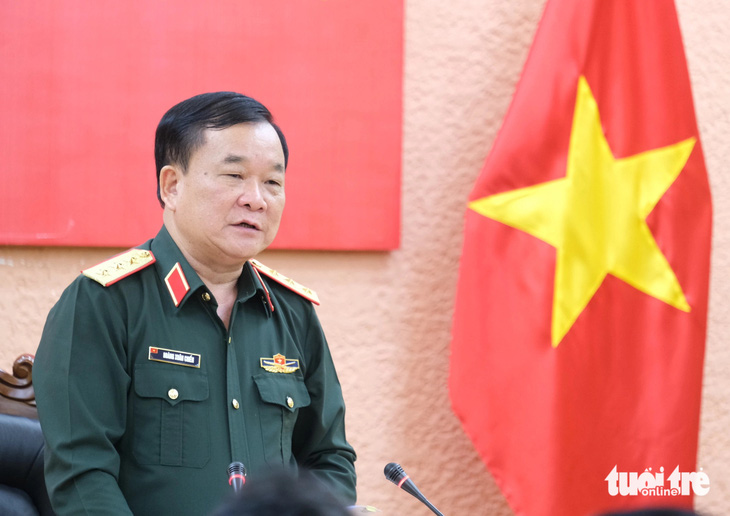 Thượng tướng Hoàng Xuân Chiến - thứ trưởng Bộ Quốc phòng - Ảnh: HÀ THANH