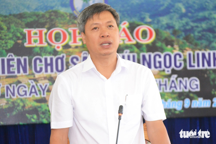 Ông Hồ Quang Bửu - phó chủ tịch UBND tỉnh Quảng Nam - Ảnh: LÊ TRUNG