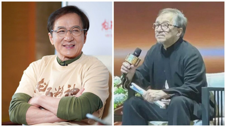 Thành Long, quốc bảo của điện ảnh đại lục, đã 70 tuổi, tuy nhiên bên phải chỉ là tạo hình của ông trong một bộ phim mới - Ảnh: ChinaDaily