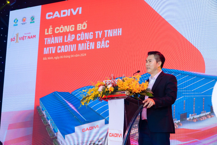 Ông Lê Trần Vĩnh - Phó Tổng Giám đốc Kinh doanh Công ty CADIVI, Tổng Giám đốc CADIVI Miền Bắc