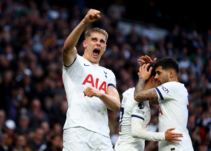 Tottenham đánh bại Nottingham Forest nhờ tận dụng tốt cơ hội - Ảnh: REUTERS