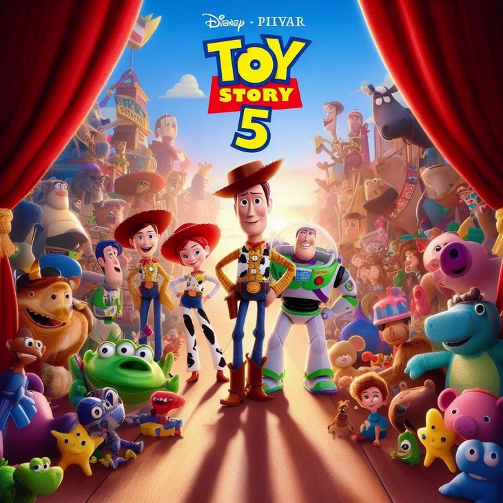 Lần đầu tiên được công bố vào tháng 2-2023, rằng Toy Story 5 đang được thực hiện tại Disney.
