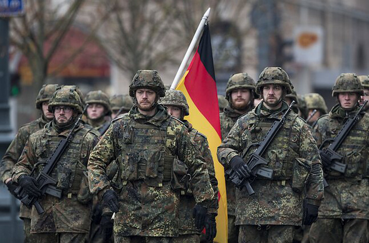 Quân đội Đức đã bắt đầu triển khai binh sĩ đến Litva, đây là lần triển khai quân đồn trú ở bên ngoài nước Đức đầu tiên kể từ Chiến tranh Thế giới thứ hai - Ảnh: LRT