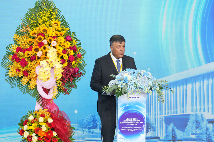 Ông Jahanzeb Khan - tổng giám đốc điều hành Suntory PepsiCo Việt Nam - Ảnh: M.H