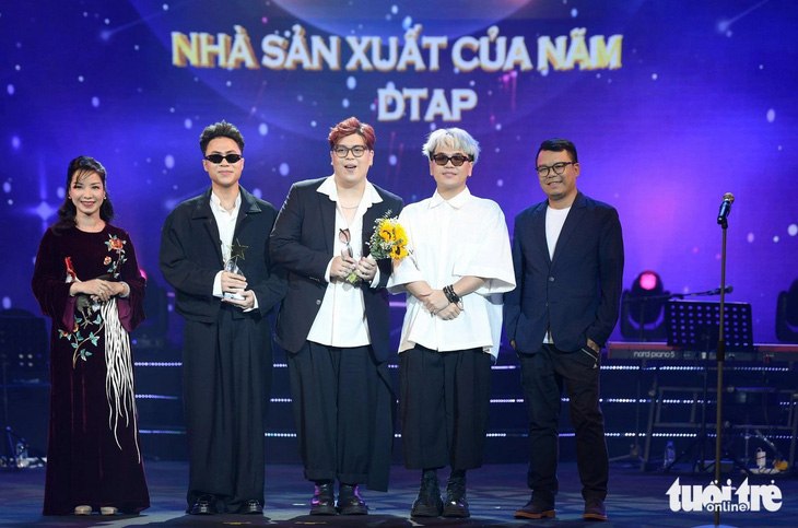 Vừa qua, DTAP xuất sắc giành Giải thưởng Nhà sản xuất âm nhạc của năm - Giải thưởng Cống hiến 2024.