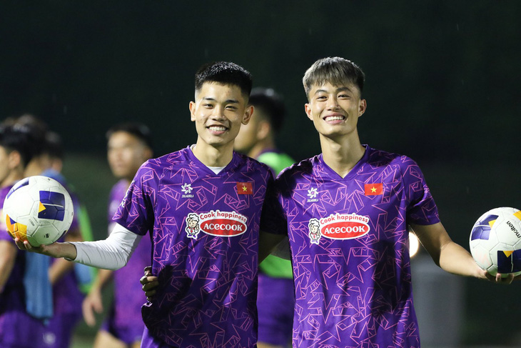 Tinh thần toàn đội U23 Việt Nam đang ở mức tốt - Ảnh: VFF