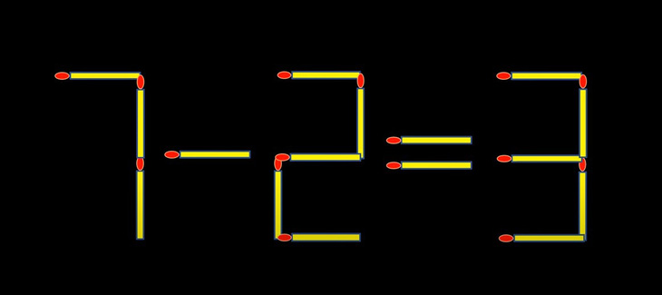 Thử tài IQ: Di chuyển một que diêm để 47+5=9 thành phép tính đúng- Ảnh 3.