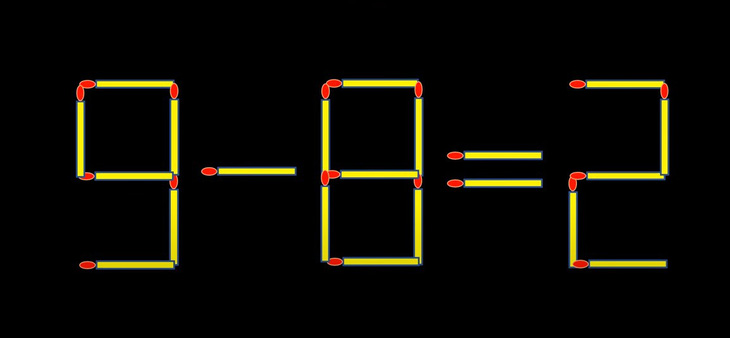 Thử tài IQ: Di chuyển một que diêm để 1-2-3=4 thành phép tính đúng- Ảnh 3.