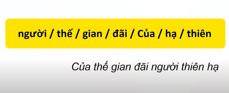 Thử tài tiếng Việt: Sắp xếp các từ sau thành câu có nghĩa (P80)- Ảnh 4.