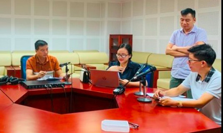 Giảng viên và học viên trong một khóa tập huấn do Hội Nhà báo Việt Nam tổ chức - Ảnh: VJTC 
