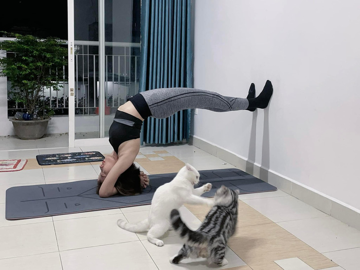 Tập yoga là để tâm tĩnh...