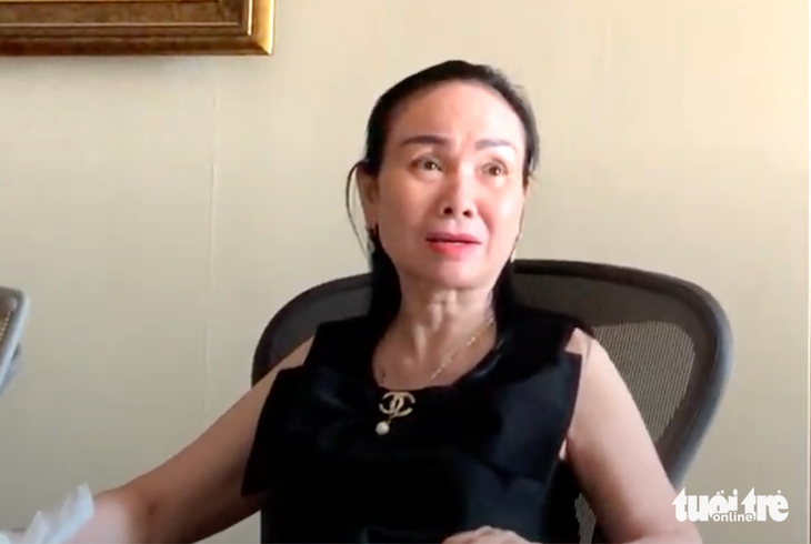 Bà Nguyễn Thị Út Em - chủ tịch hội đồng trường Trường quốc tế AISVN - Ảnh: TRẦN HUỲNH