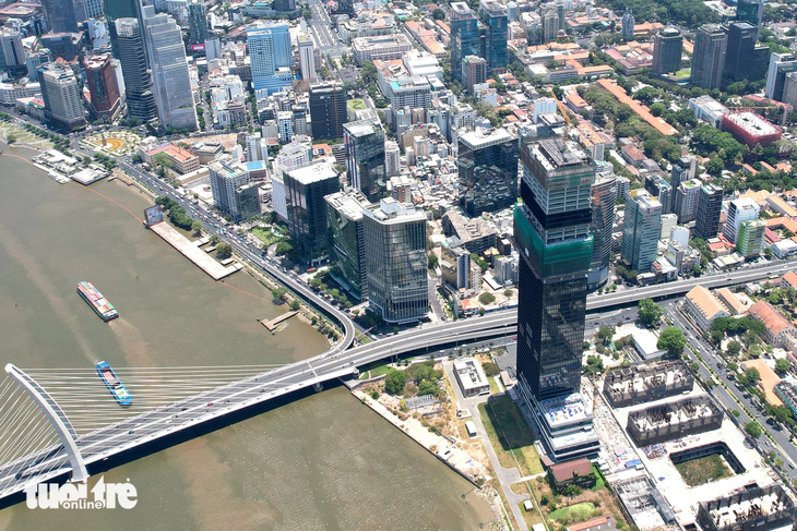 Tòa nhà phức hợp Marina Central Tower sẽ là tòa nhà văn phòng, thương mại hiếm hoi tại TP.HCM đạt chứng chỉ xanh của Hoa Kỳ - Ảnh: NGỌC HIỂN