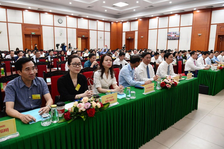Hội nghị quán triệt và triển khai thực hiện nghị quyết số 41 được tổ chức tại Hà Nội, trực tuyến tới nhiều điểm cầu trên cả nước - Ảnh: B.NGỌC
