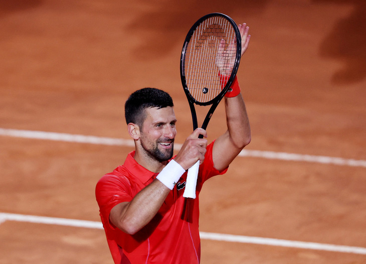 Djokovic khởi đầu suôn sẻ ở Rome Masters - Ảnh: REUTERS