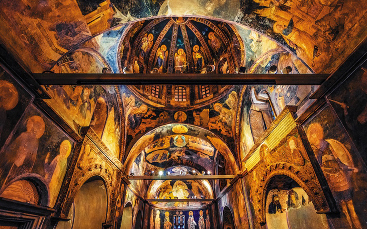 Nhà thờ Chora ở Istanbul, Thổ Nhĩ Kỳ - Ảnh: Ekathimerini