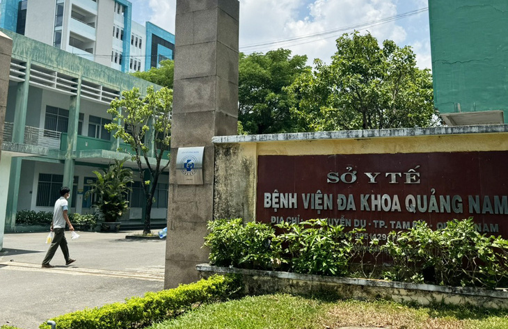 Bệnh viện Đa khoa Quảng Nam - Ảnh: LÊ TRUNG