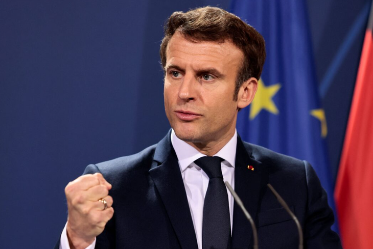 Tổng thống Pháp Emmanuel Macron - Ảnh: REUTERS