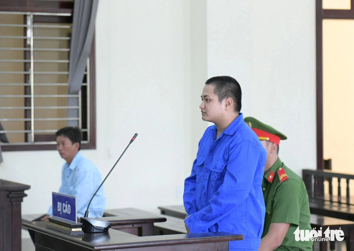 Bị cáo Nguyễn Thanh Tú tại tòa - Ảnh: SƠN LÂM