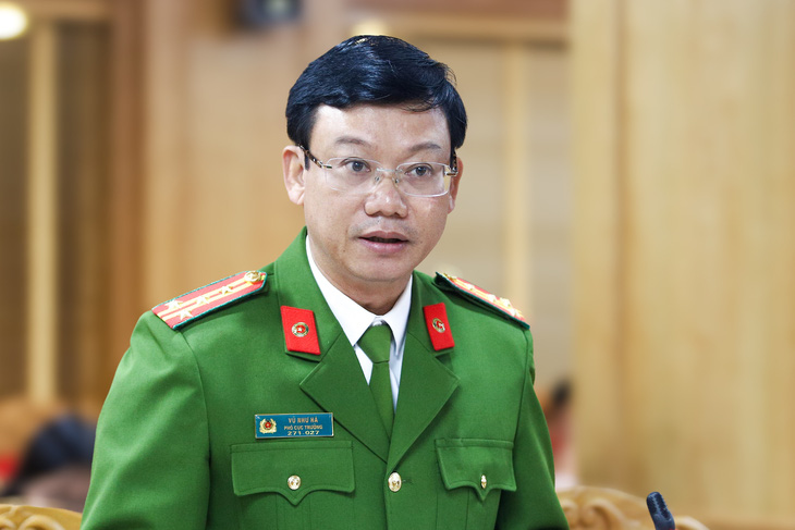Đại tá Vũ Như Hà - tân giám đốc Công an tỉnh Lạng Sơn - Ảnh: DANH TRỌNG