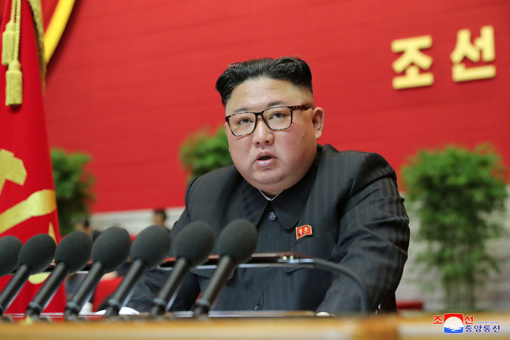 Nhà lãnh đạo Triều Tiên Kim Jong Un - Ảnh: KCNA