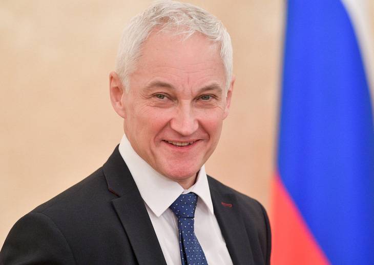 Ông Andrei Belousov sẽ thay ông Sergei Shoigu làm bộ trưởng quốc phòng Nga từ ngày 14-5 - Ảnh: REUTERS
