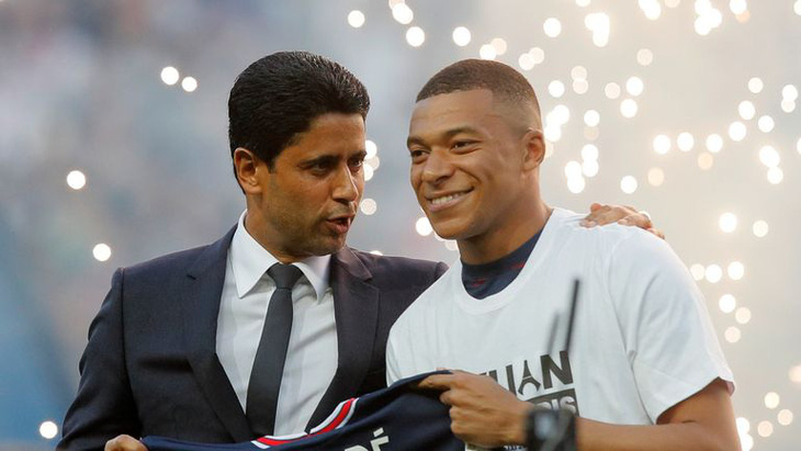 Mbappe và chủ tịch PSG đã xảy ra mâu thuẫn - Ảnh: Getty