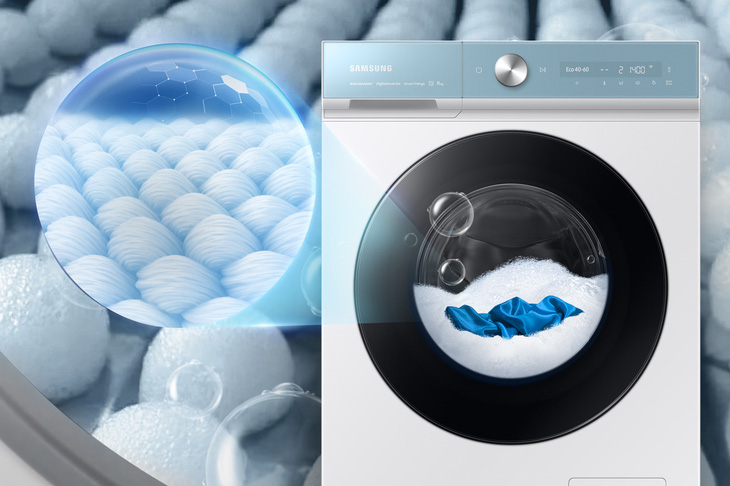 Các bong bóng siêu mịn được tạo ra bởi công nghệ AI Ecobubble