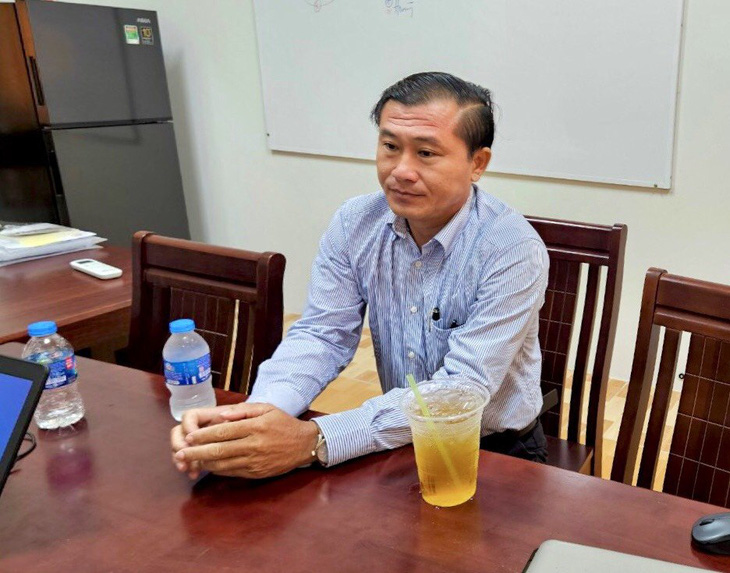 Ông Trần Văn Việt - chủ tịch UBND xã Cửa Dương - Ảnh: Công an cung cấp