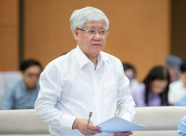 Chủ tịch Ủy ban Trung ương Mặt trận Tổ quốc Việt Nam Đỗ Văn Chiến - Ảnh: GIA HÂN